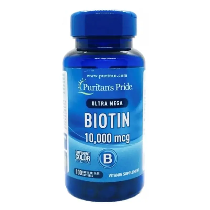 Puritan's Pride Biotin 10,000 mcg 100 tabletka
