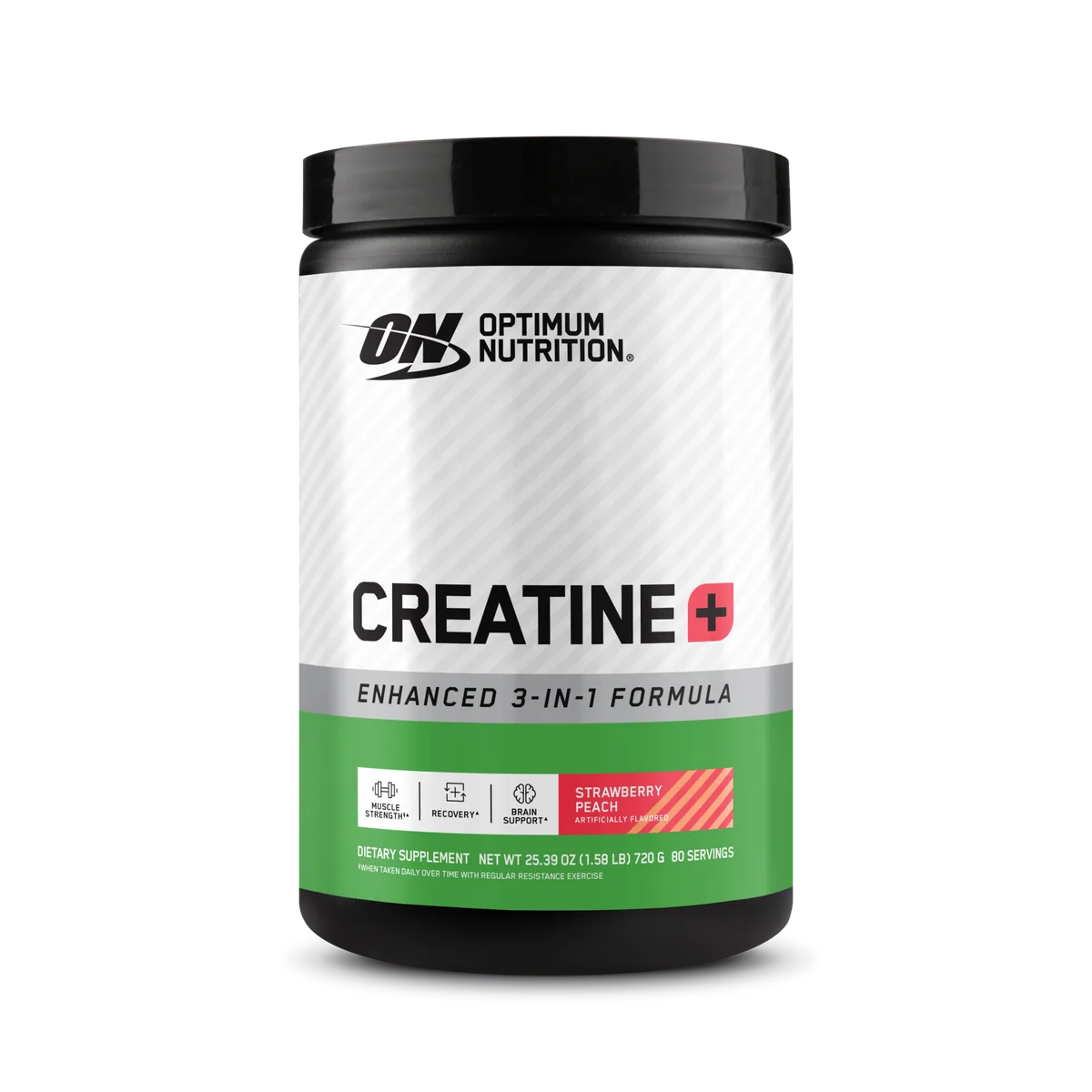 (ON) Creatine+ Enhanced 3-in-1 Formula 720 g (80 porsiya)