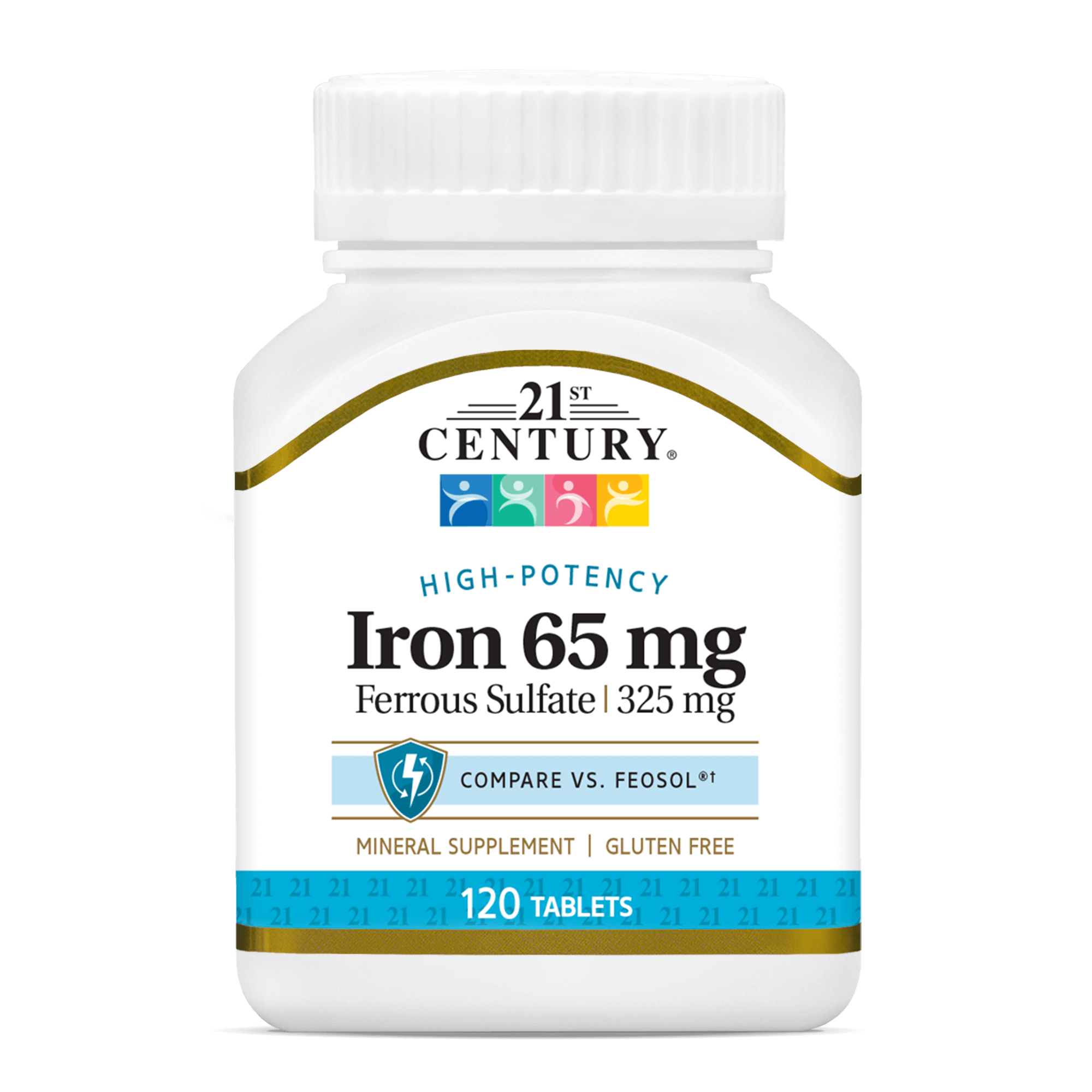 21st Century Iron 65mg | 120 tablet