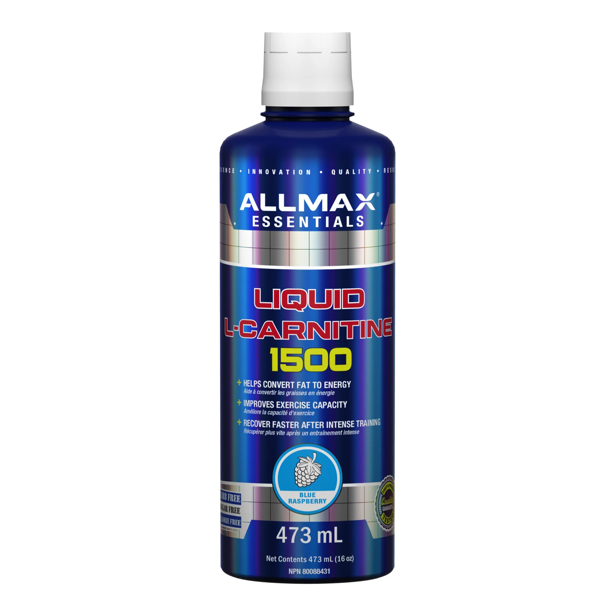 ALLMAX Liquid L‑Carnitine 1500 | 473 ml 31 porsiya