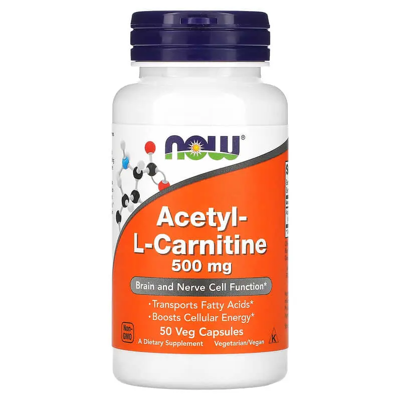 Acetyl L‑Carnitine ALCAR | 500 mg 50 kapsula