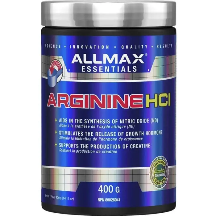 Allmax L-arginine HCL 400gr, 80servings