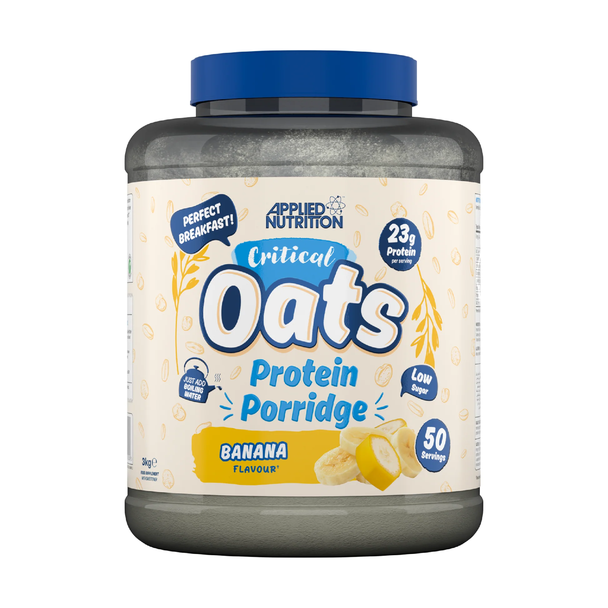 Applied Nutrition Critical Oats | 3 kg 50 porsiya