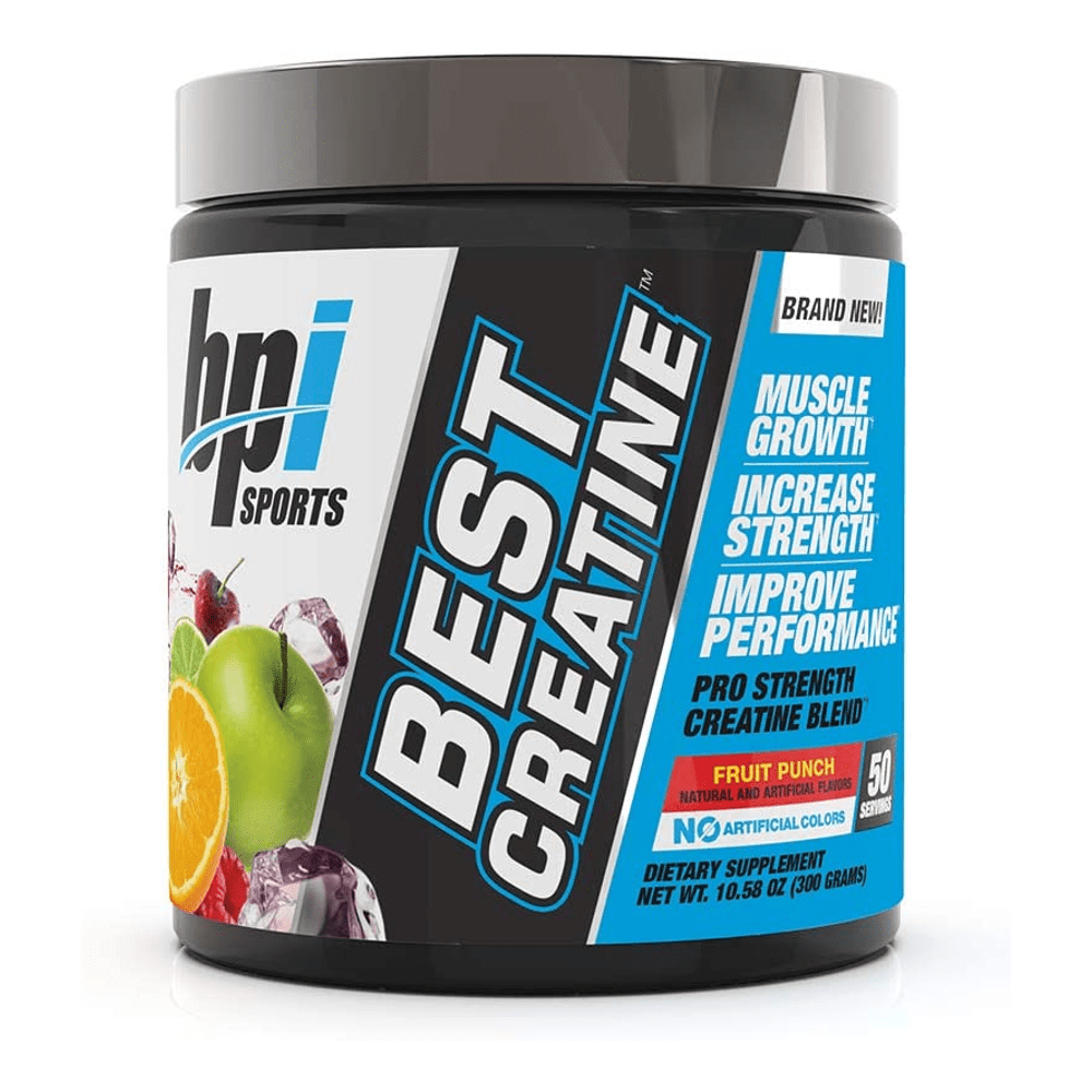 BPI Sports Best Creatine, 50 Servings, Fruit Punch, 300G