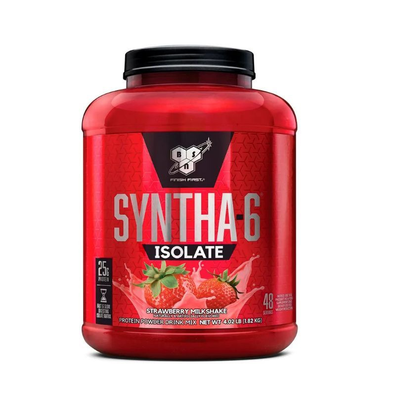 BSN Syntha-6 Isolate Protein | 1.82 kg 48 porsiya Chocolate
