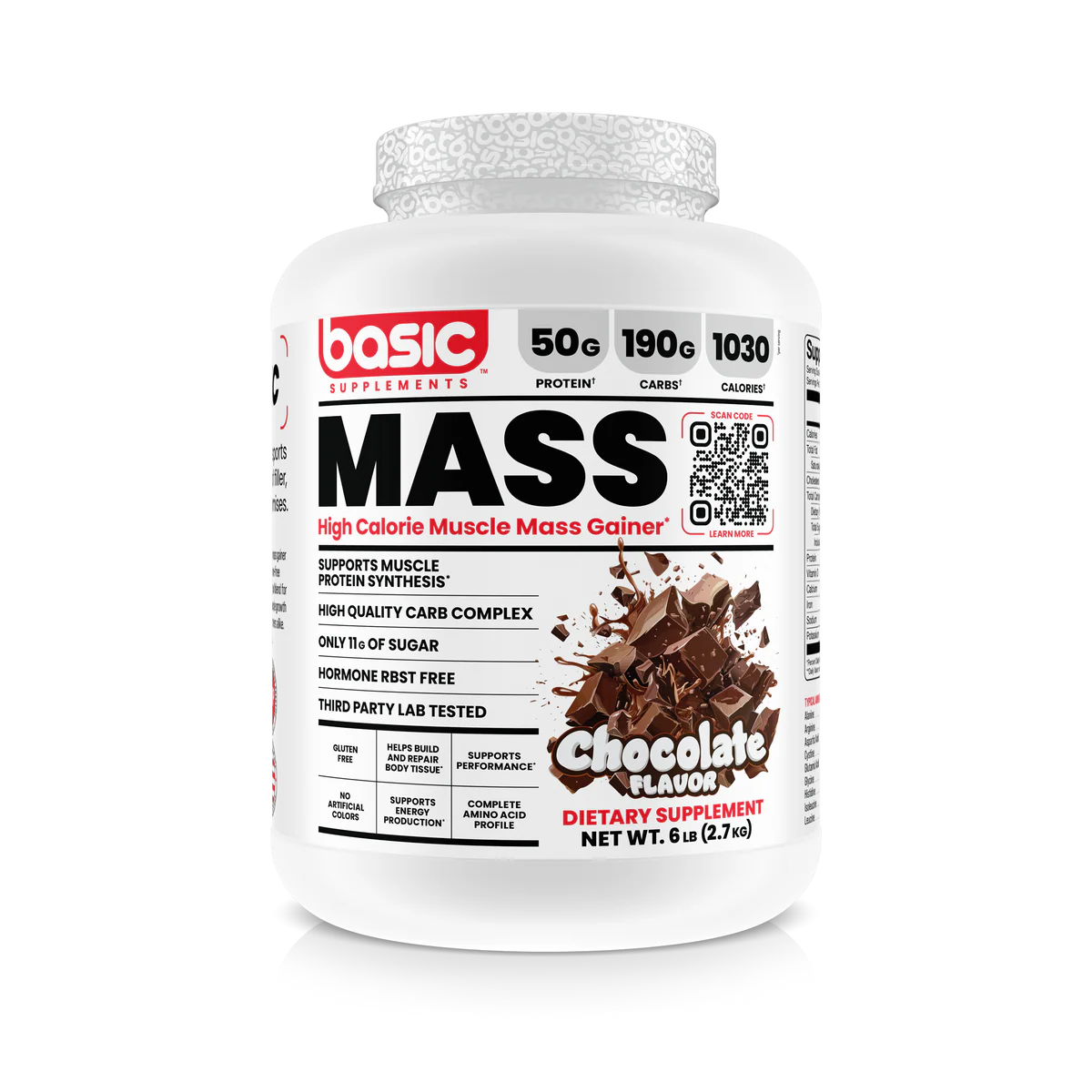 Basic supplements Mass 2.7 kg (10 porsiya)