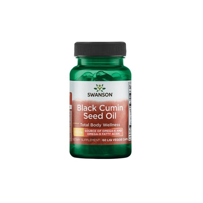 Swanson Black Cumin Seed Oil 60 kapsula