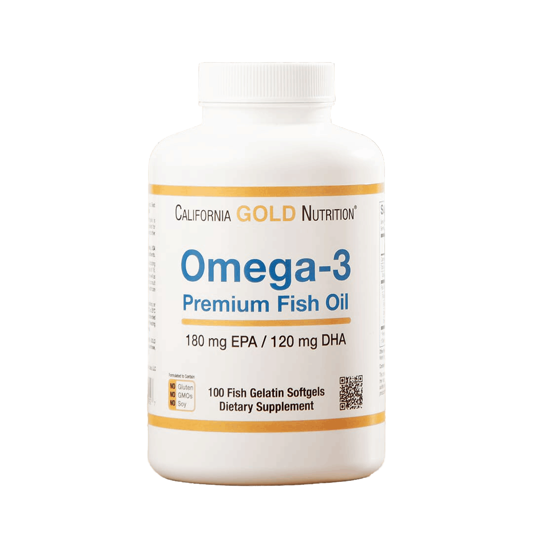 California Gold Nutrition Omega-3 Premium Fish Oil 100 sofgel