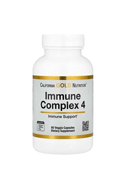 California gold nutrition Immune complex 4 | 60 kapsula
