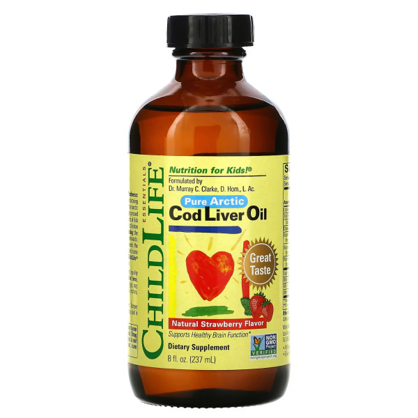ChildLife Cod Liver Oil 237 ml | 95; 47; 24 porsiya