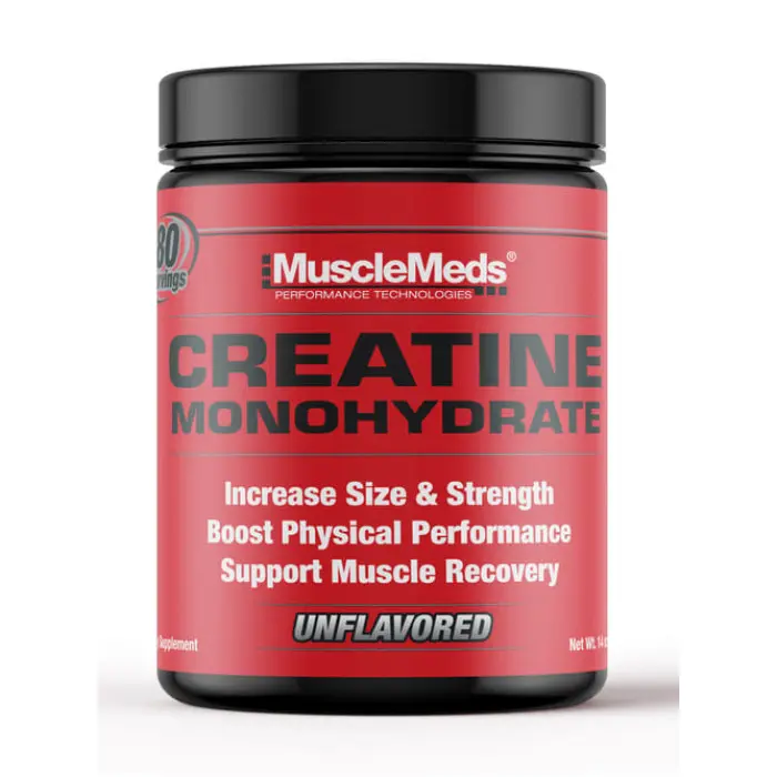 Musclemeds Creatine Monohydrate tamsiz | 400 gr 80 porsiya