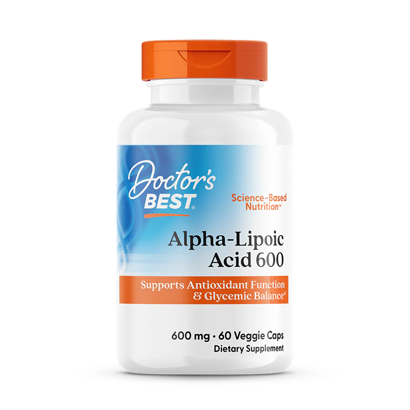 Doctor’s Best Alpha‑Lipoic Acid 600mg 60 Vegkapsula