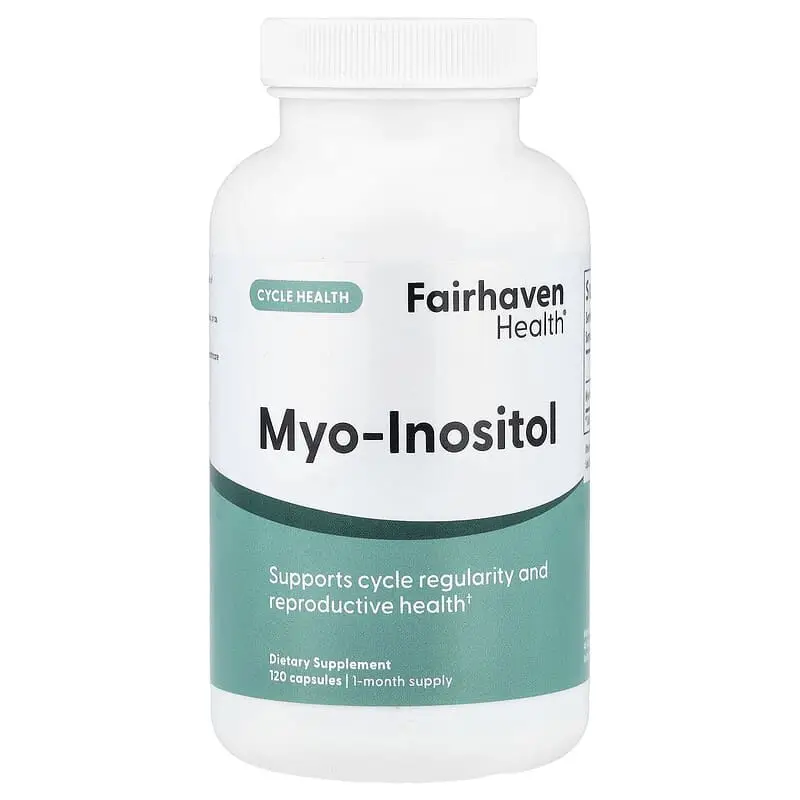 Fairhaven Health Myo-Inositol 120 Capsules