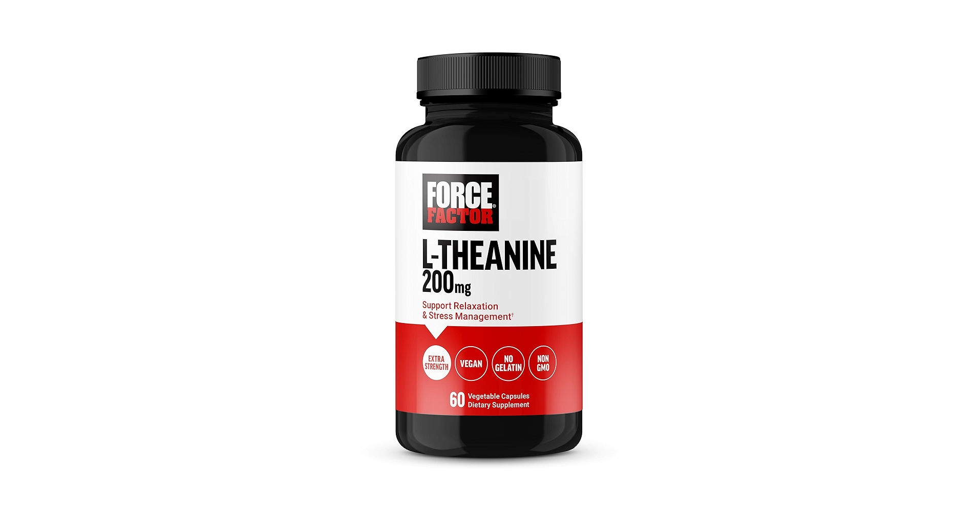 Force Factor L-Theanine 200 mg | 60 kapsula