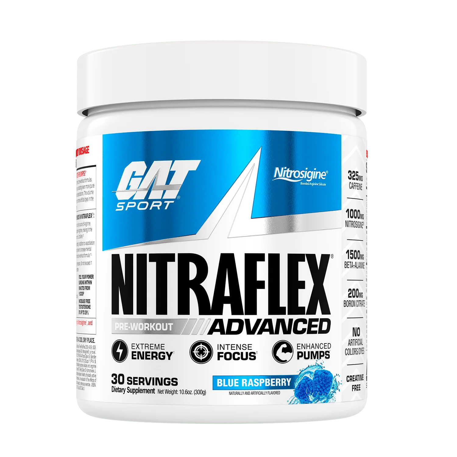 GAT Sport Nitraflex – 300 gr 30 porsiya