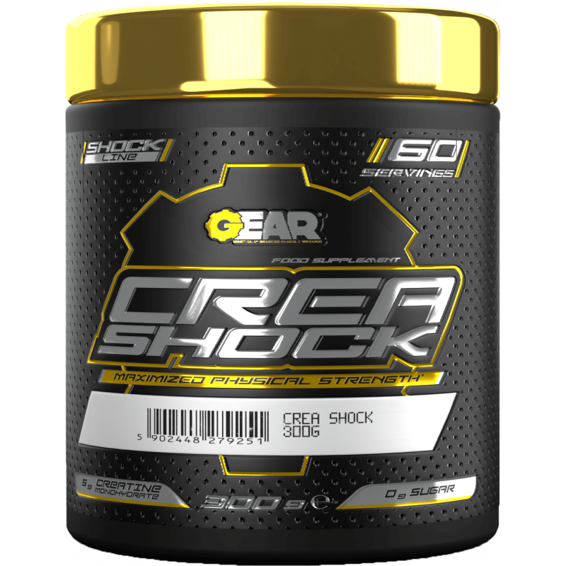 Gear Shock Creatine 300 gr 60 porsiya
