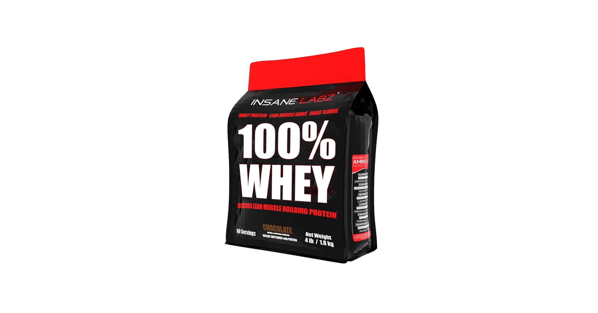 Insane Labz 100% Whey 1.6 kg | 60 porsiya