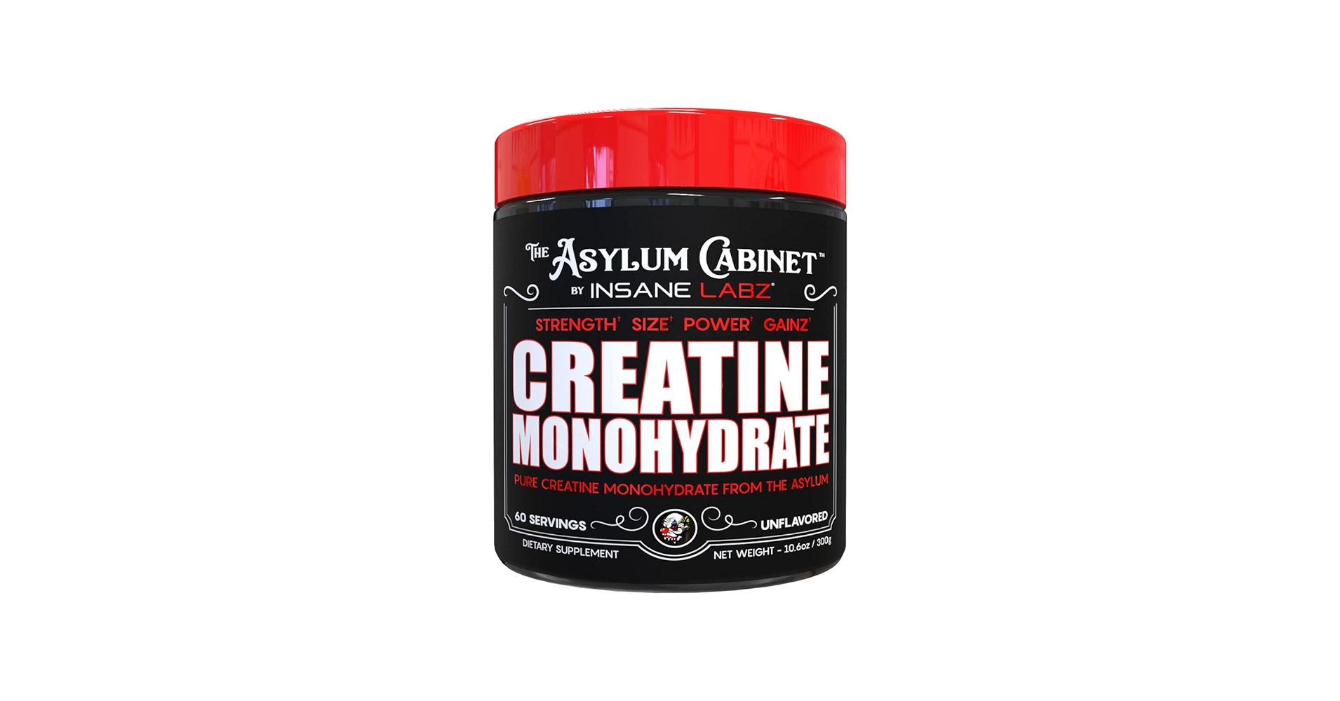 Insane Labz Creatine Monohydrate 300 gr 60 porsiya