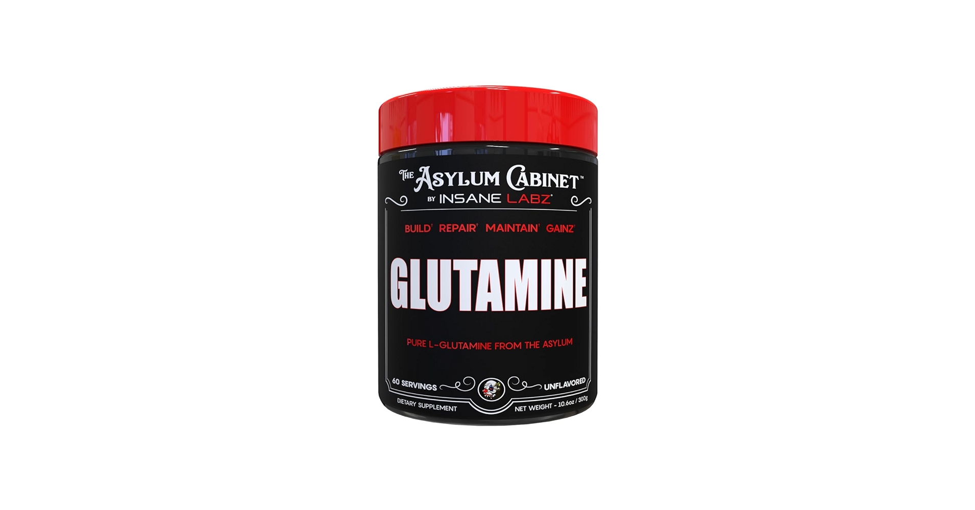 Insane Labz Glutamine 300 gr 60 porsiya