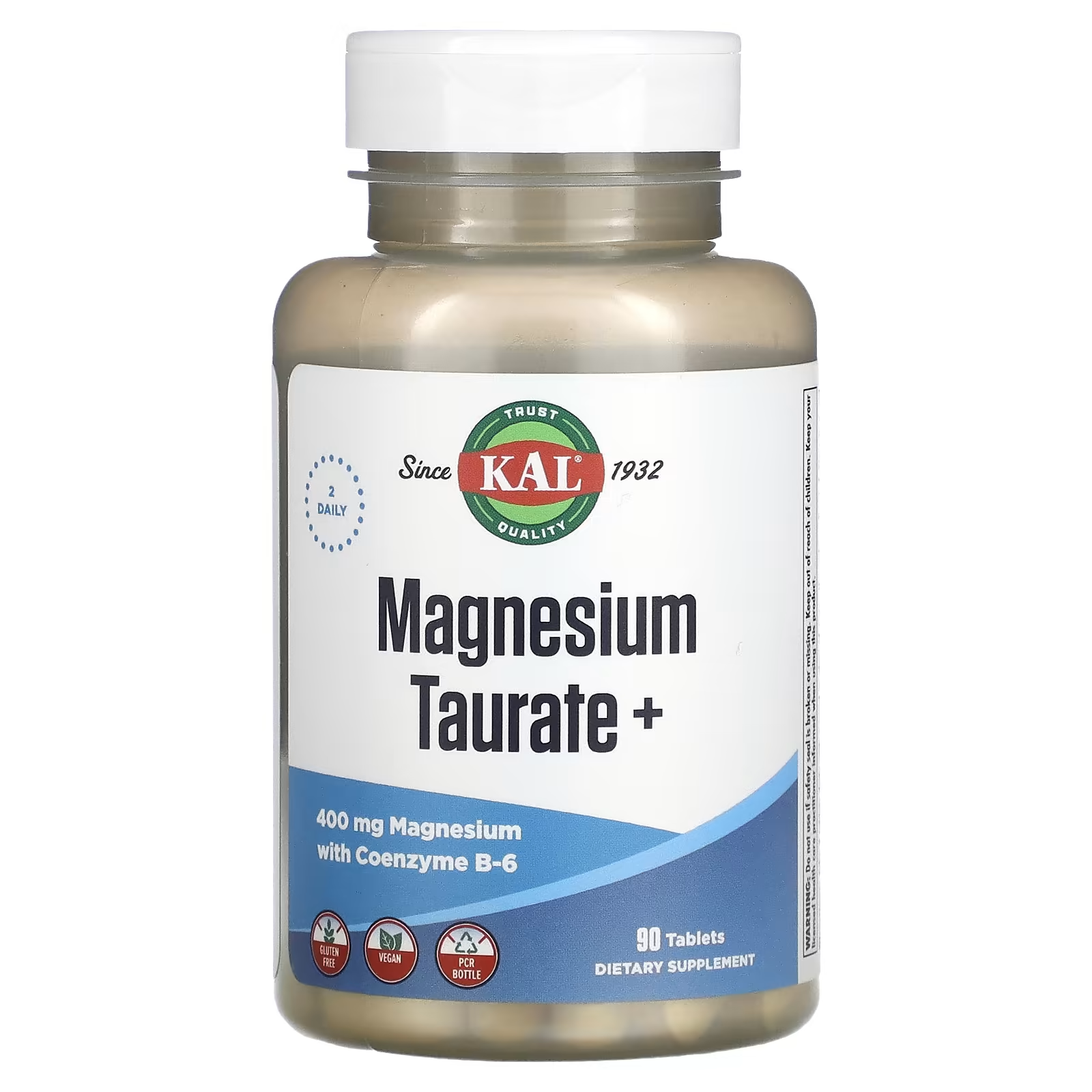 KAL Magniy Magnesium Taurate+ | 400 mg 90 tabletka