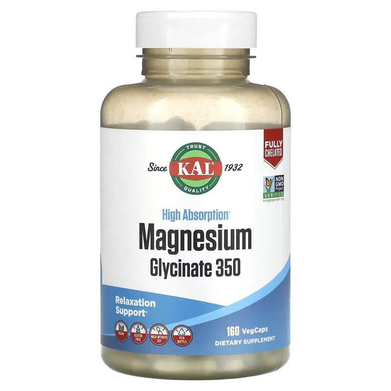 KAL Magnesium Glycinate 350 mg 160 kapsula