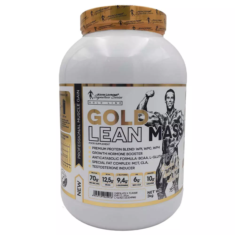 Kevin Levrone, Gold Lean Mass 3 kg | Shokolad