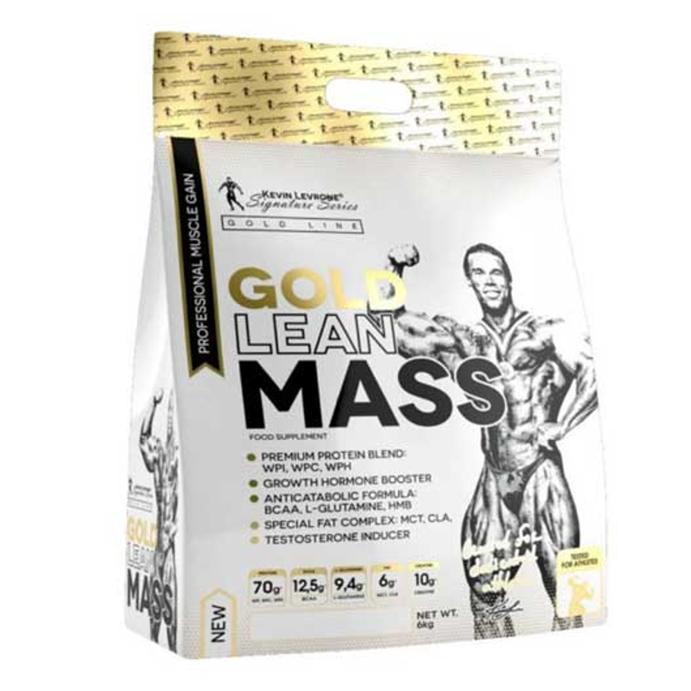 Kevin Levrone, Gold Lean Mass 6kg (4 scoops 200g) 30 Servings