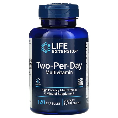 Life Extension — Two-Per-Day Multivitamin 60 kapsula