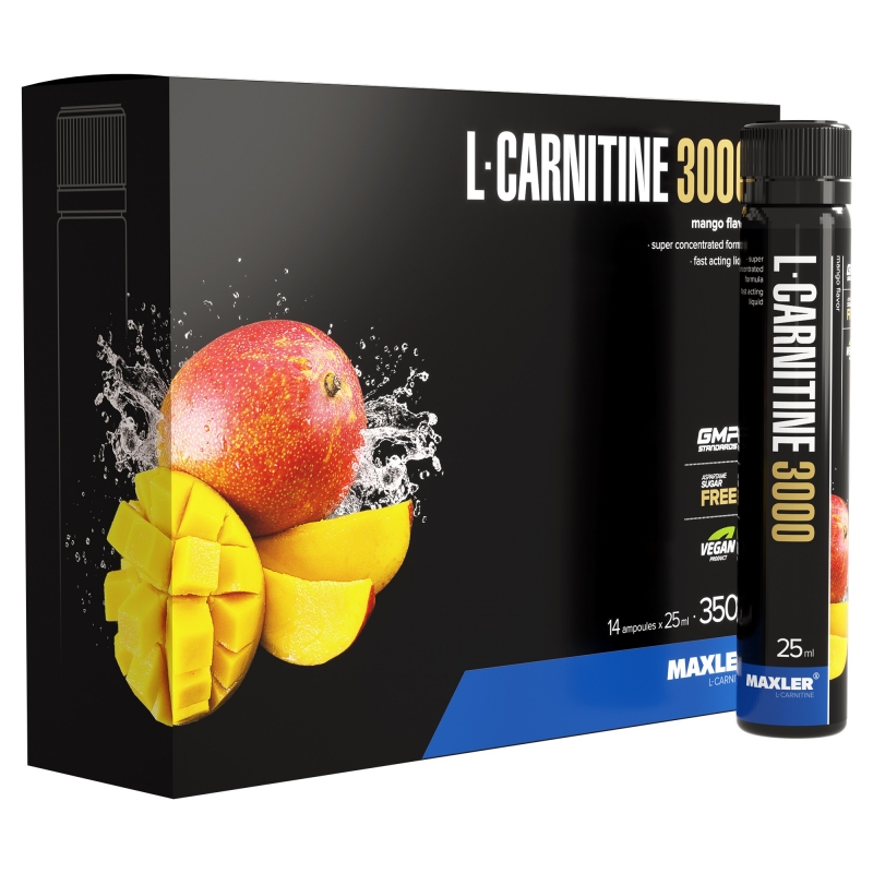 Maxler L-Carnitine 3000 – 14 ampula (25 ml)