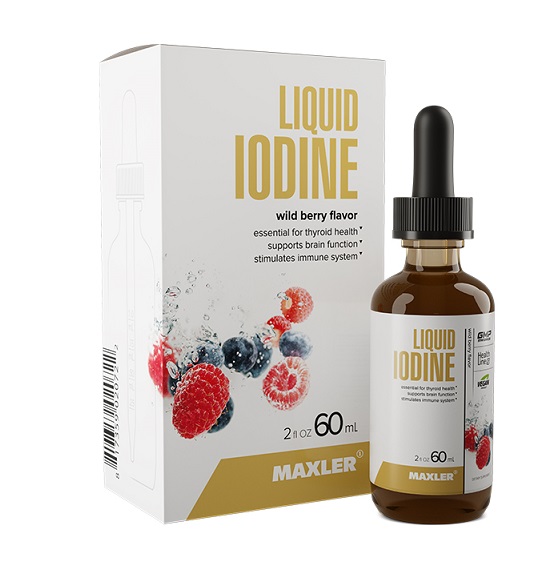 Maxler Liquid Iodine 60 ml kuniga 3 ml