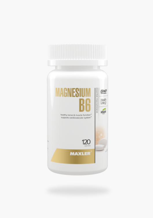 Maxler Magnesium B6 – 120 tabletka