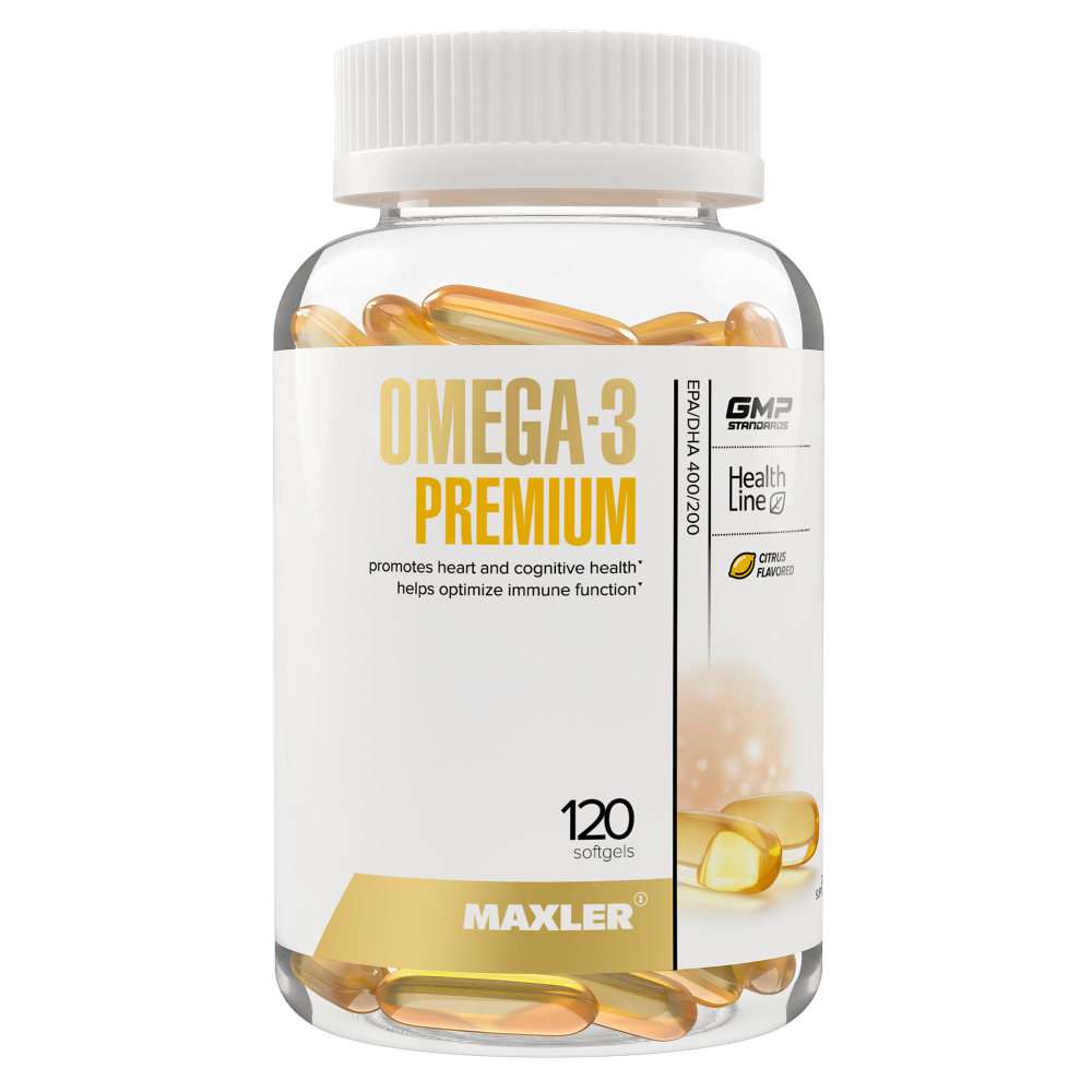 Maxler Omega-3 Premium 120 softgel