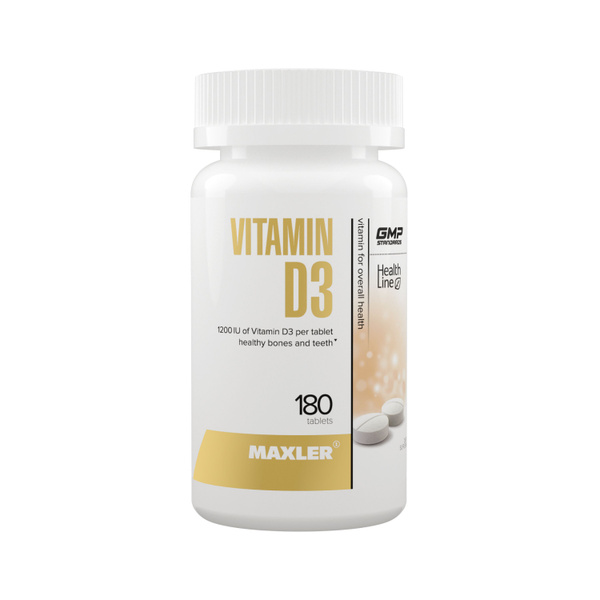Maxler Vitamin D3 | 180 tabletka
