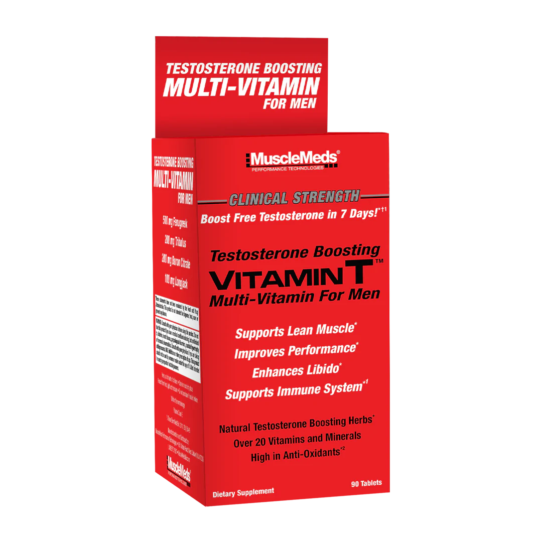 MuscleMeds VITAMIN T, Erkaklar uchun Multivitamin | 90 tabletka