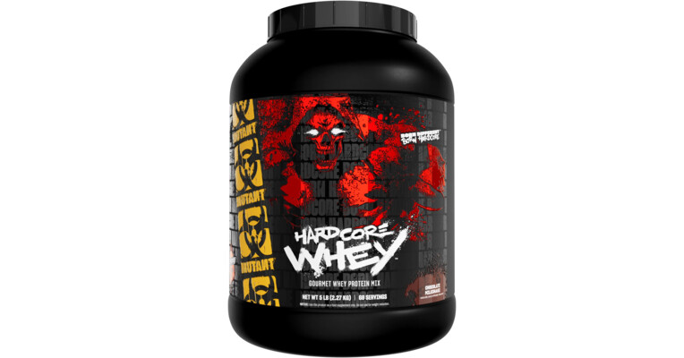 Mutant Hardcore Whey 2.27 kg 68 porsiya