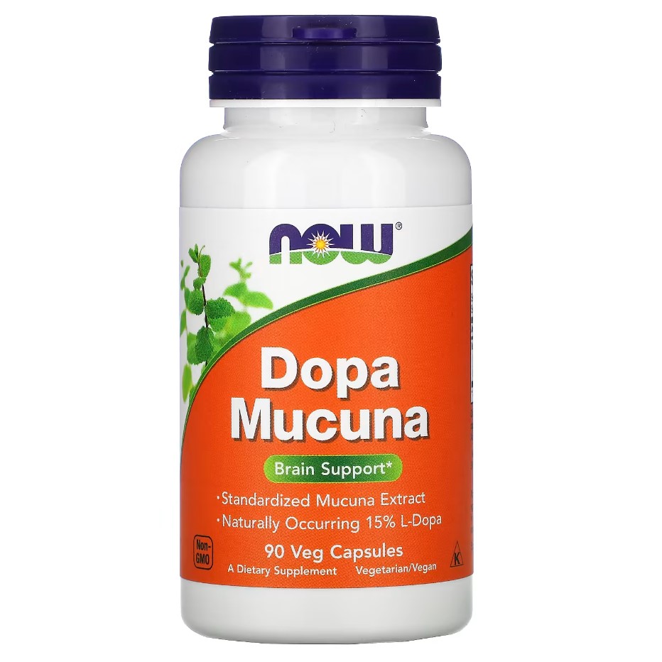 NOW Dopa Mucuna | 90 kapsula