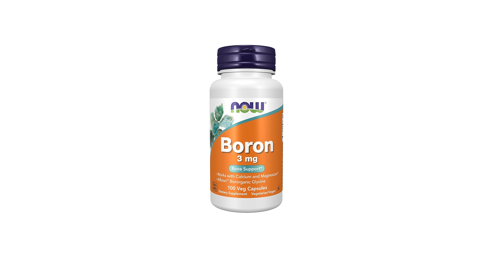 NOW Foods Boron 3 mg 100 vegcapsules