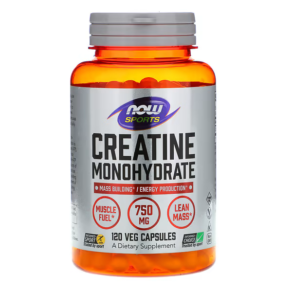 NOW Foods Creatine Monohydrate 750mg 120cap