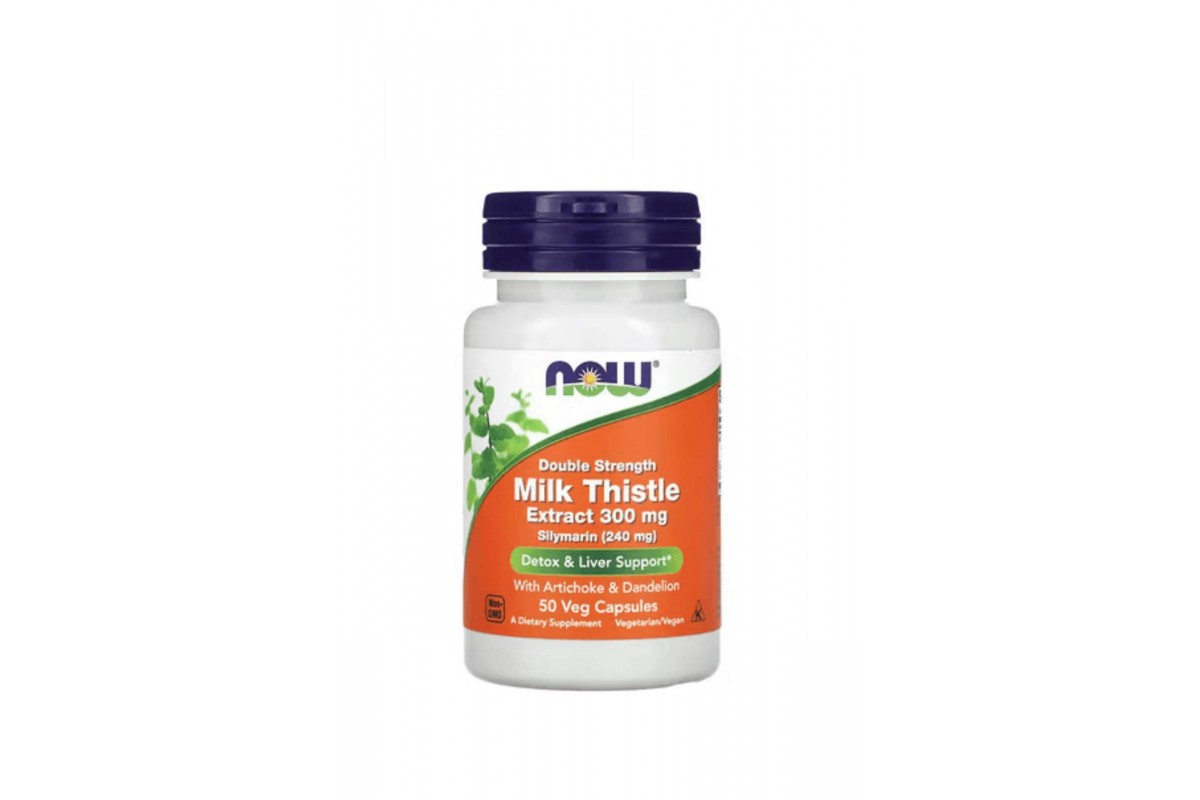 NOW Foods Milk Thistle Extract 300 mg | 50 kapsula