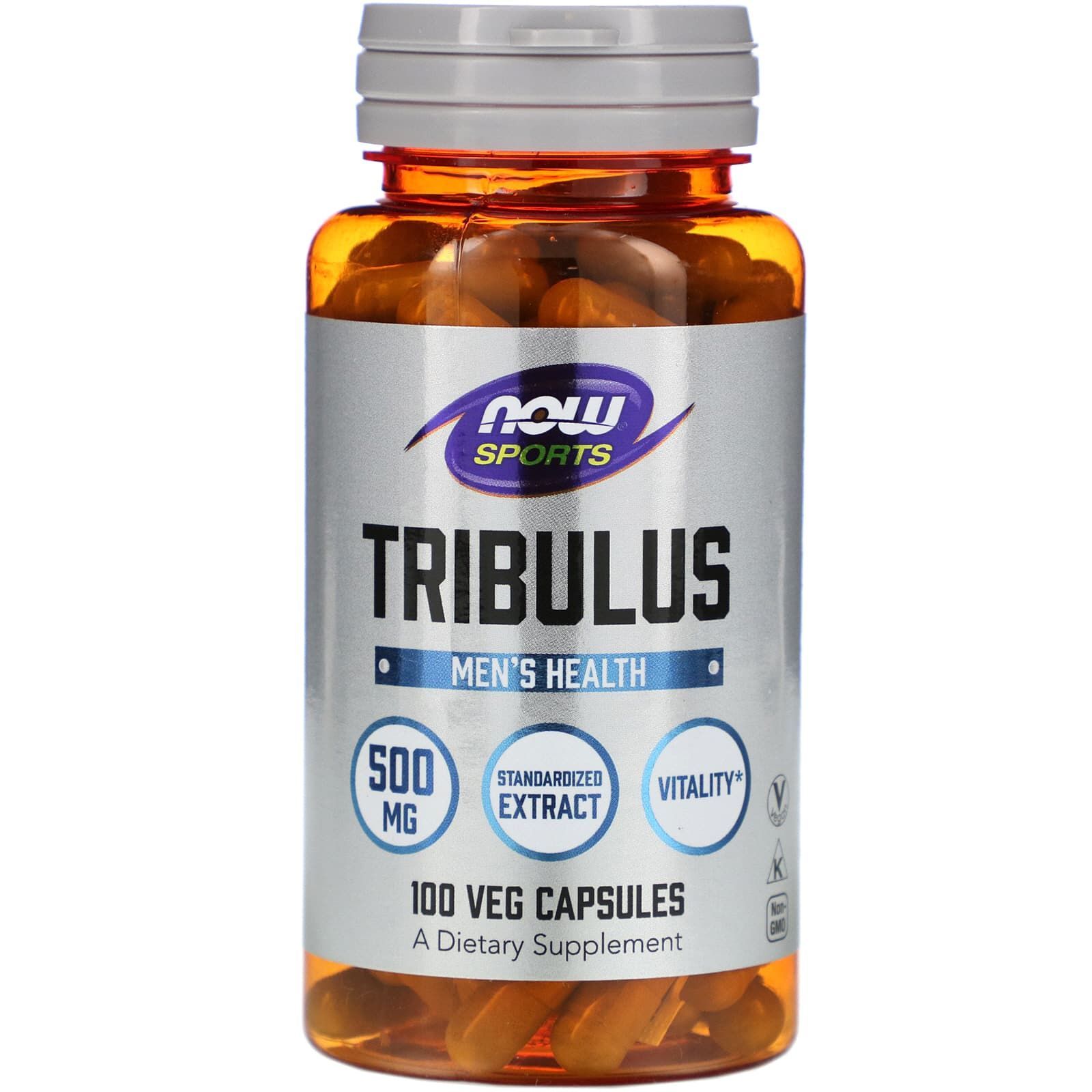 NOW Foods Tribulus, 500 mg, 100 veg capsules