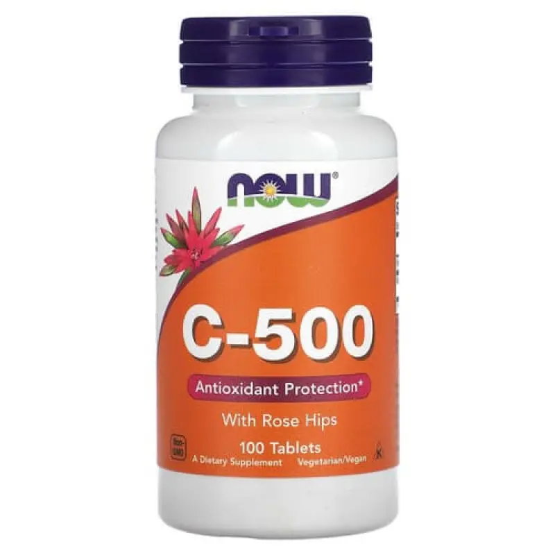 NOW Foods Vitamin C‑500 mg 100 tab