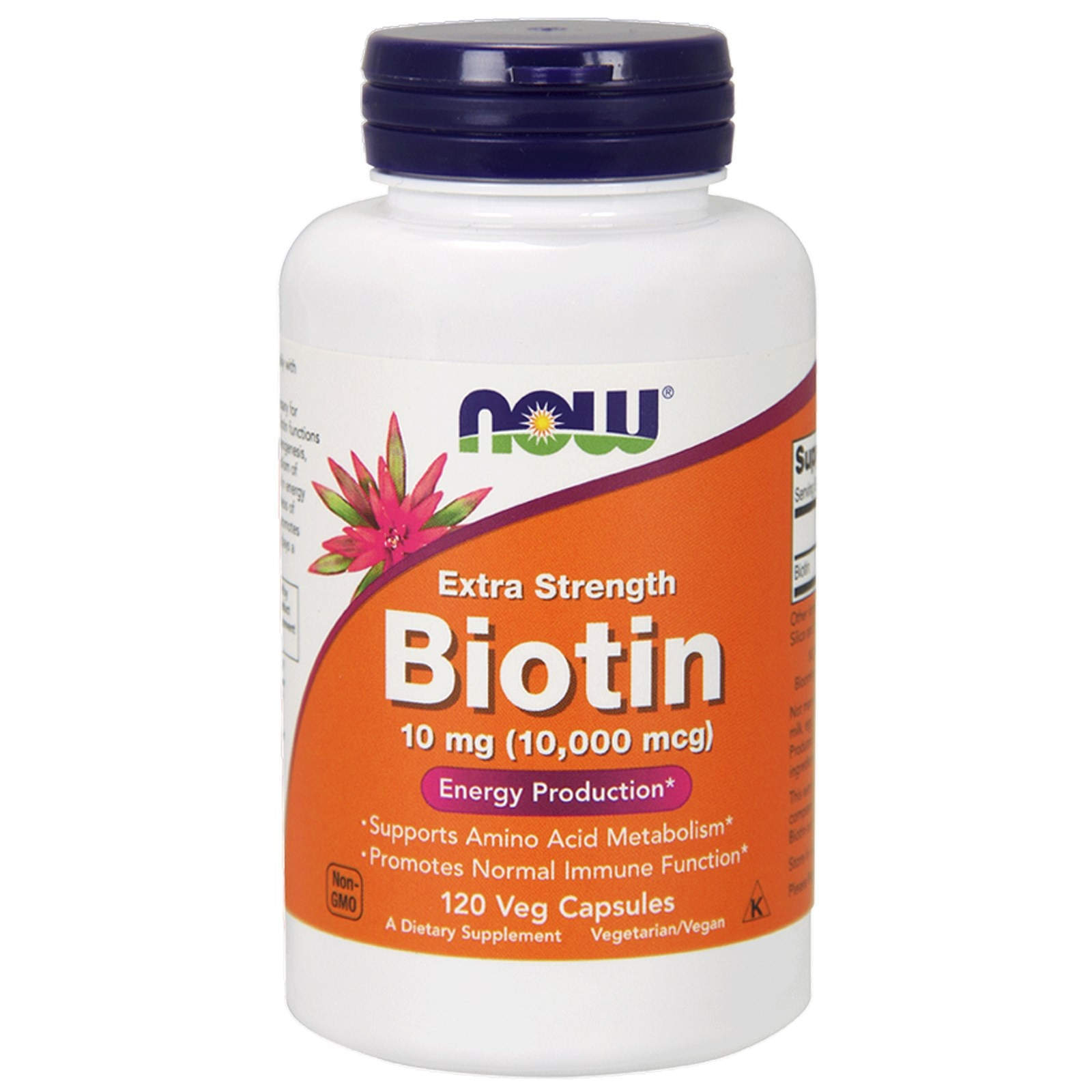 NOW Foods Biotin | 10000 mcg 120 kapsulalar
