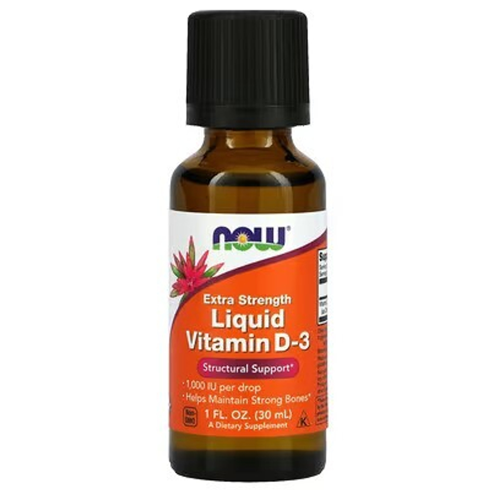 NOW Liquid Vitamin D-3 (30ml)