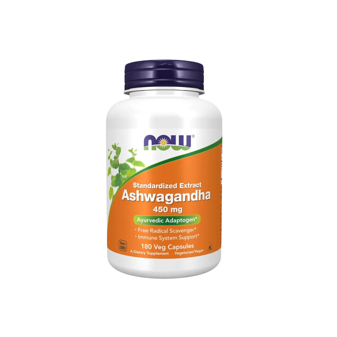 Now Foods Ashwagandha 450 mg | 90 kapsula