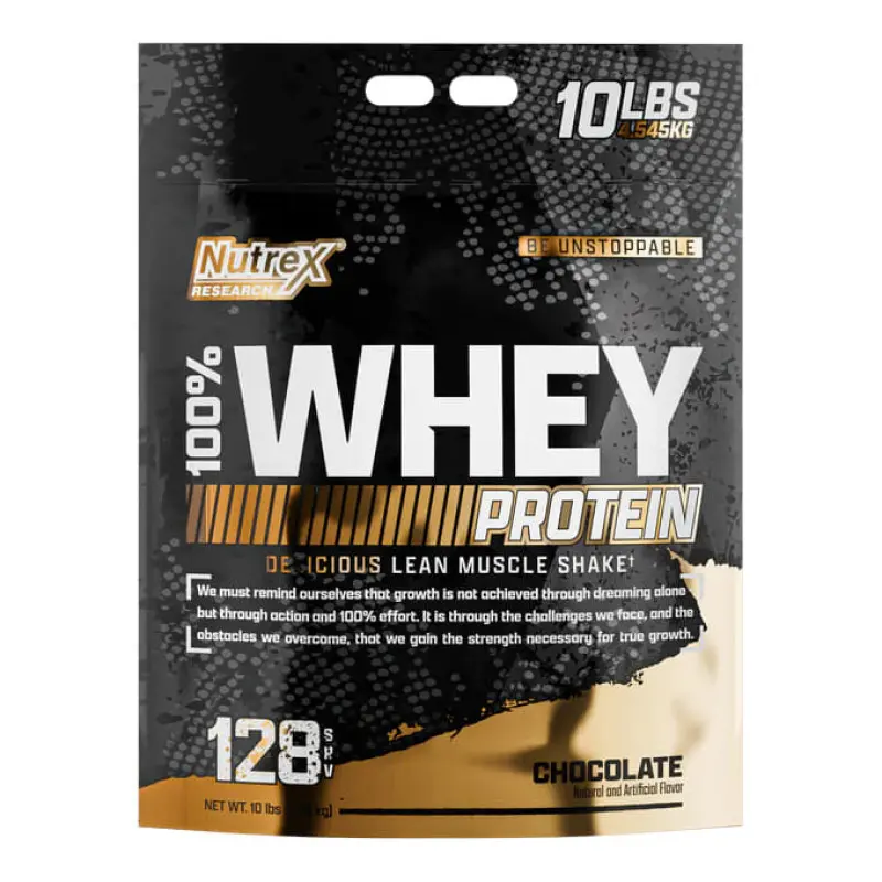 Nutrex 100% Whey Protein 4,54 kg | 128 porsiya