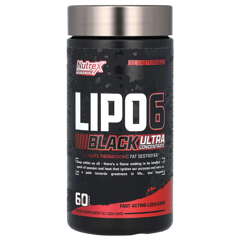 Nutrex Lipo‑6 Black ultra | 60 kapsula