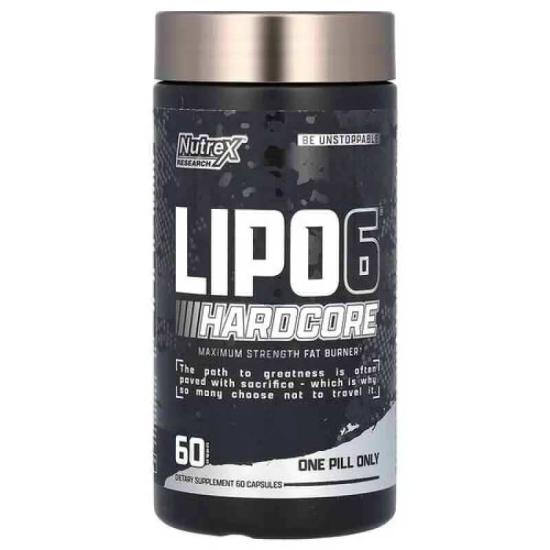Nutrex Lipo-6 Hardcore | 60 kapsula
