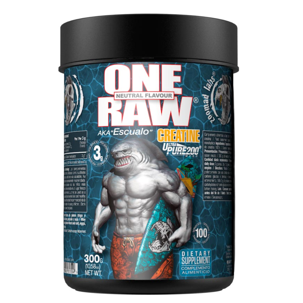 ONE RAW CREATINE 100 SERVING 300g