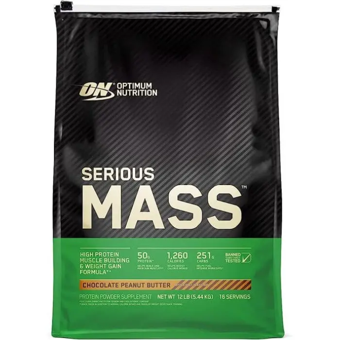 OPTIMUM NUTRITION SERIOUS MASS 5.4KG WEIGHT GAINER