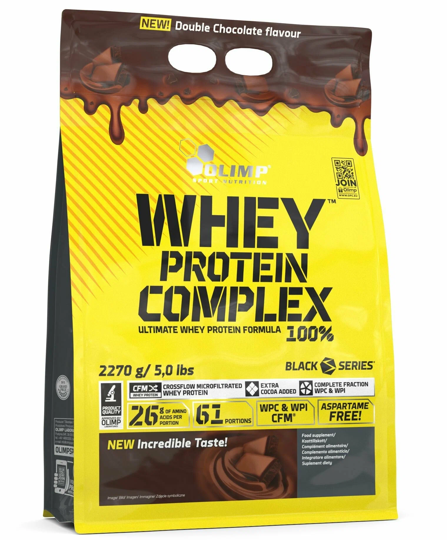 Olimp Nutrition Whey Protein Complex 100% 2.27 kg 61 porsiya